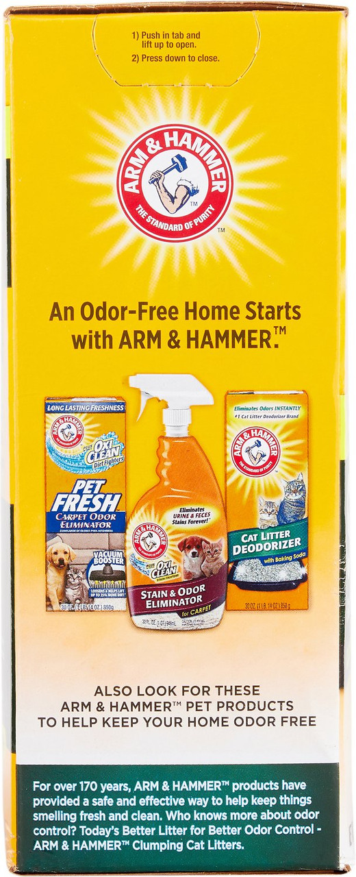 Arm & Hammer Litter Super Scoop Scented Clumping Clay Cat Litter, 20 lb Box