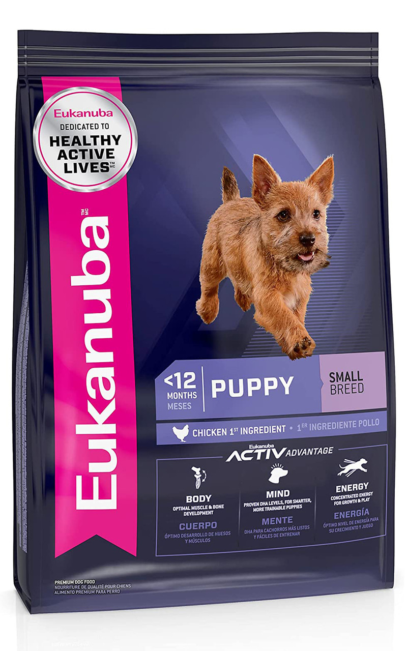eukanuba puppy food small breed
