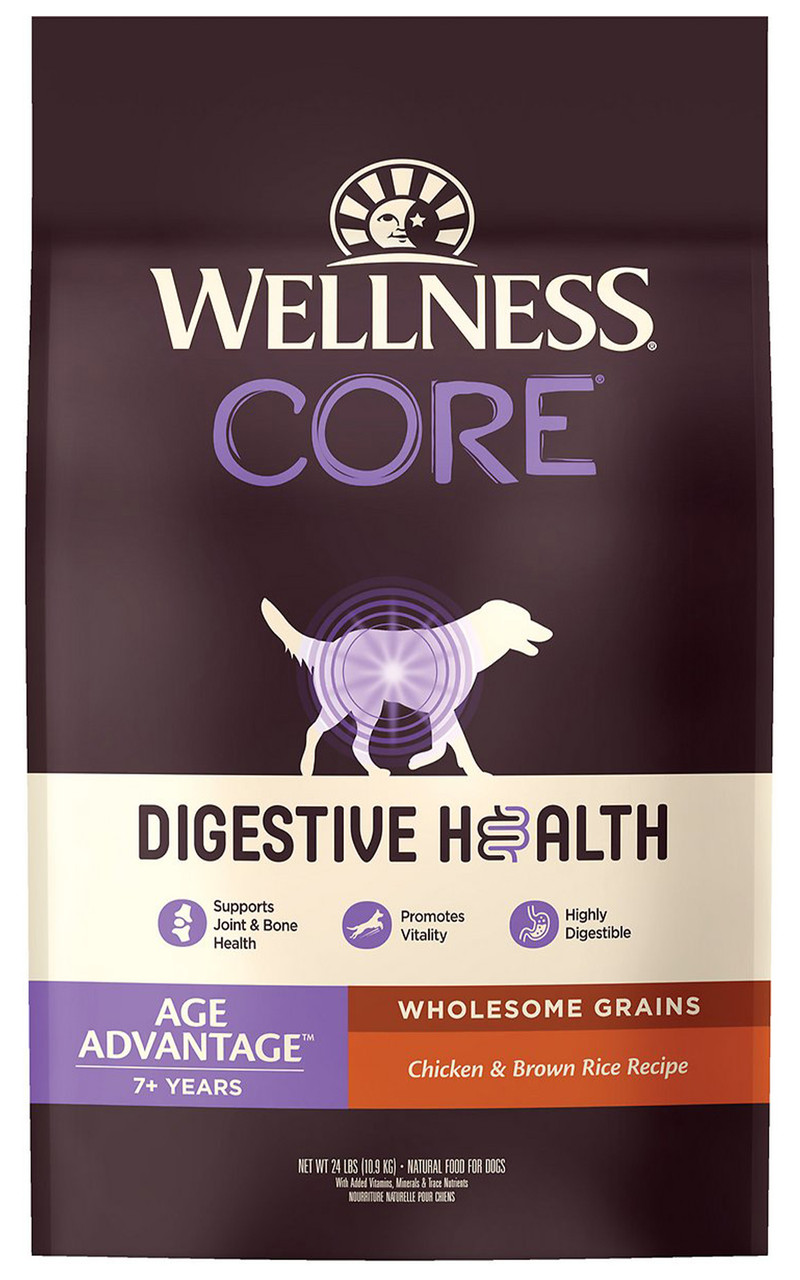 Wellness CORE Digestive Health Age Advantage Senior Chicken & Brown