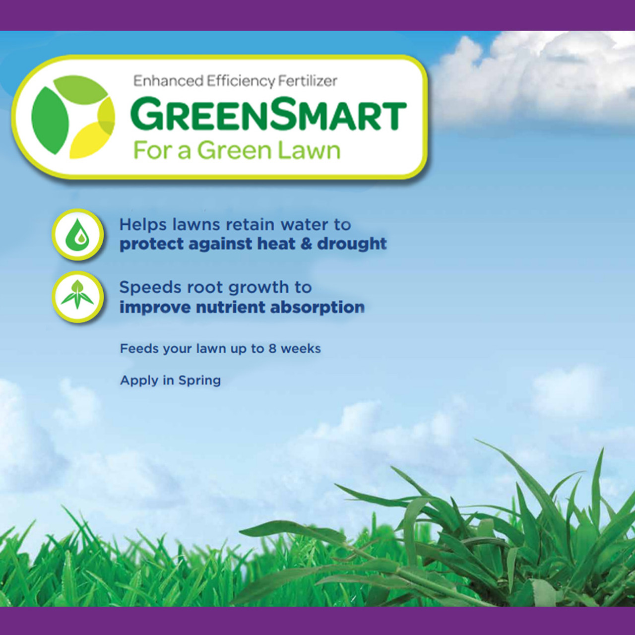 GreenView Crabgrass Control Plus Lawn Food with GreenSmart 5,000