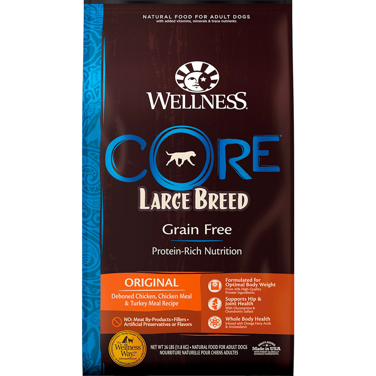 Wellness core original 24lb clearance