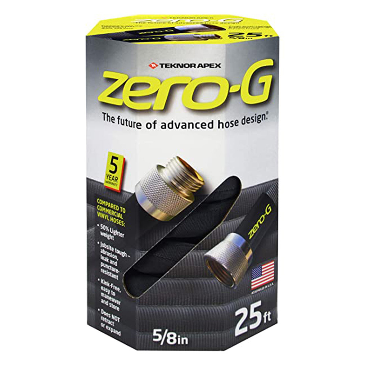 Teknor Apex 5/8 Zero-G Lightweight Hose, 25 ft