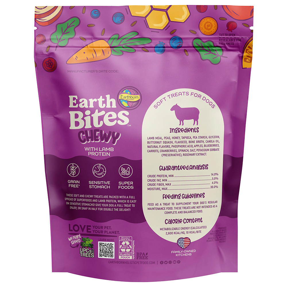 Pet Supplies Holistic Earth Dog Food Earth Bites Dog Treats