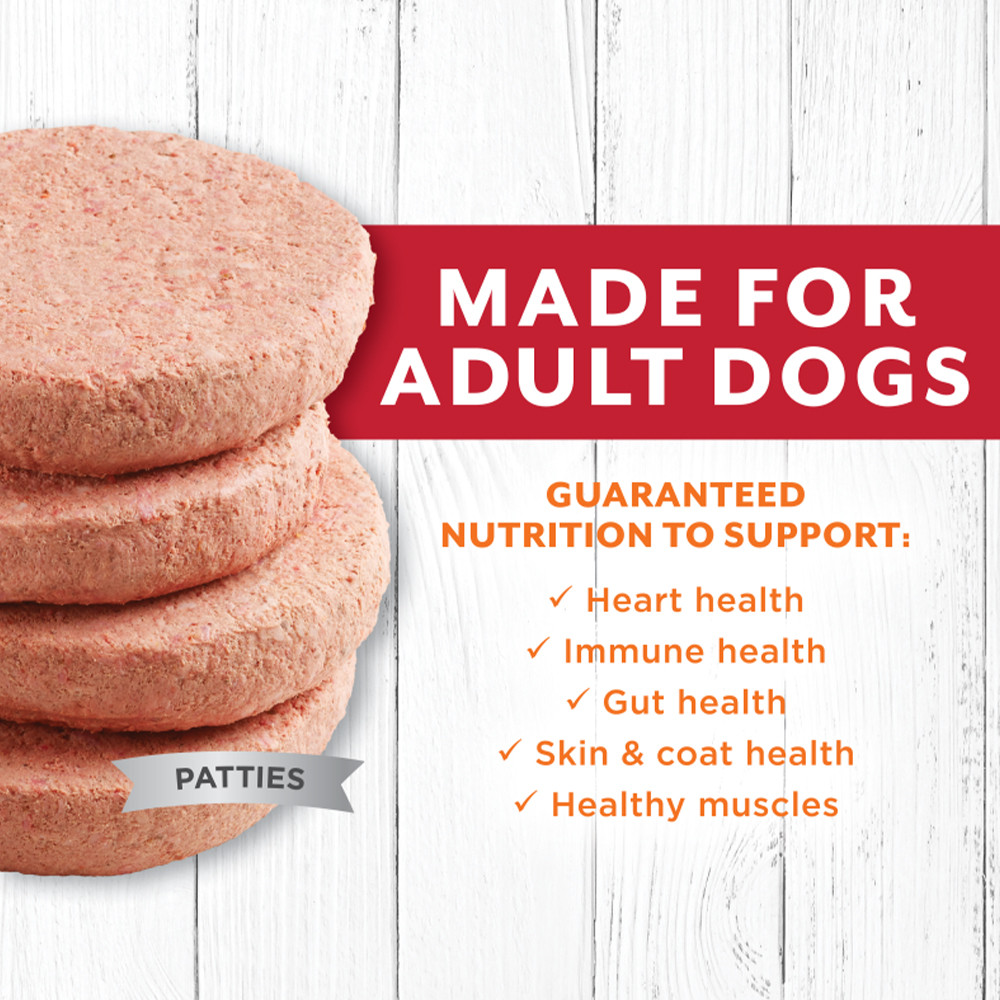 Instinct Raw Longevity Raw Frozen Beef Patties Dog Food, 6 lb