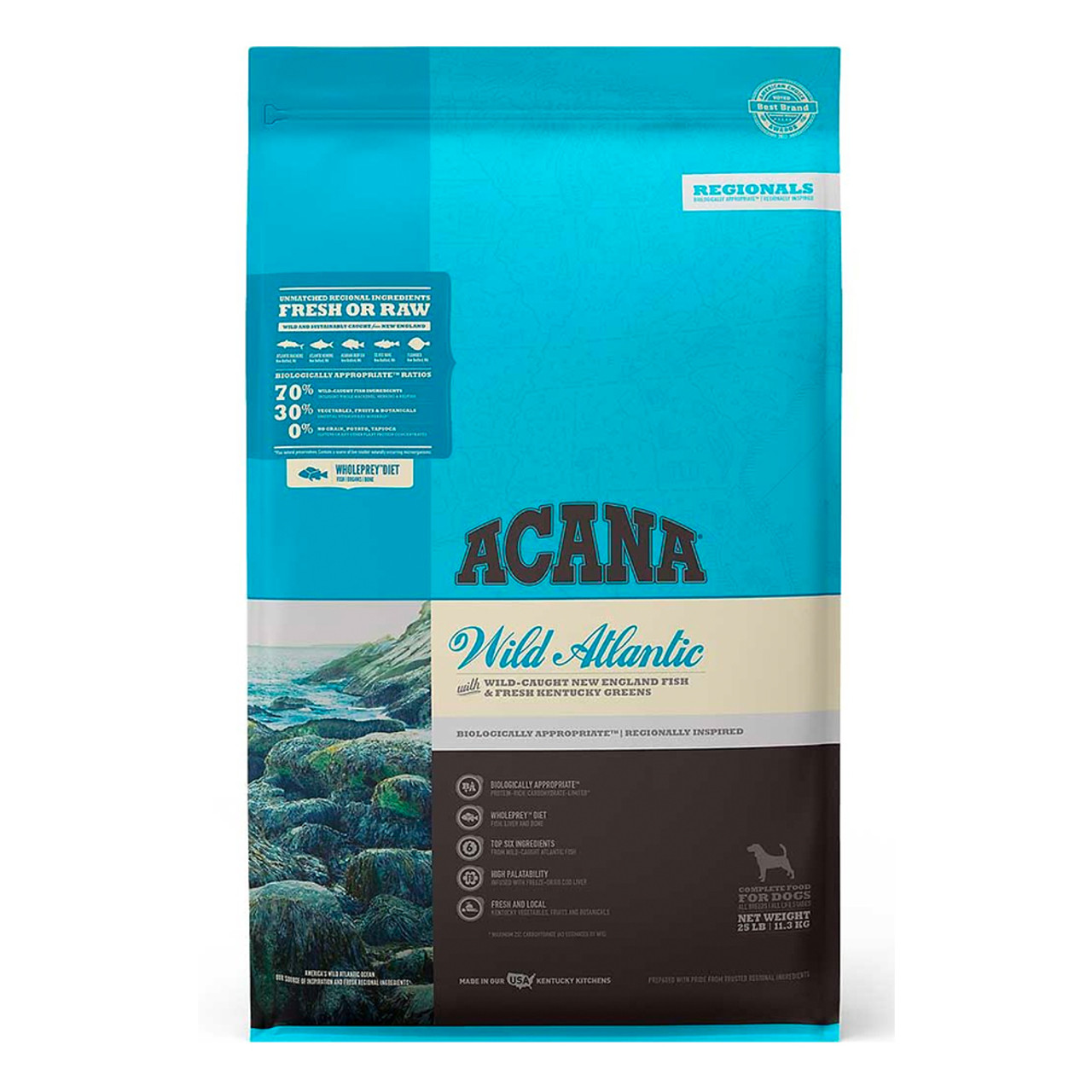 ACANA GrainFree Wild Atlantic Dog Food, 25 lb