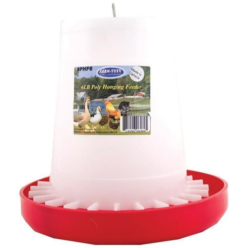 Farm Tuff Poly Hanging Feeder, 6 lb Smithland