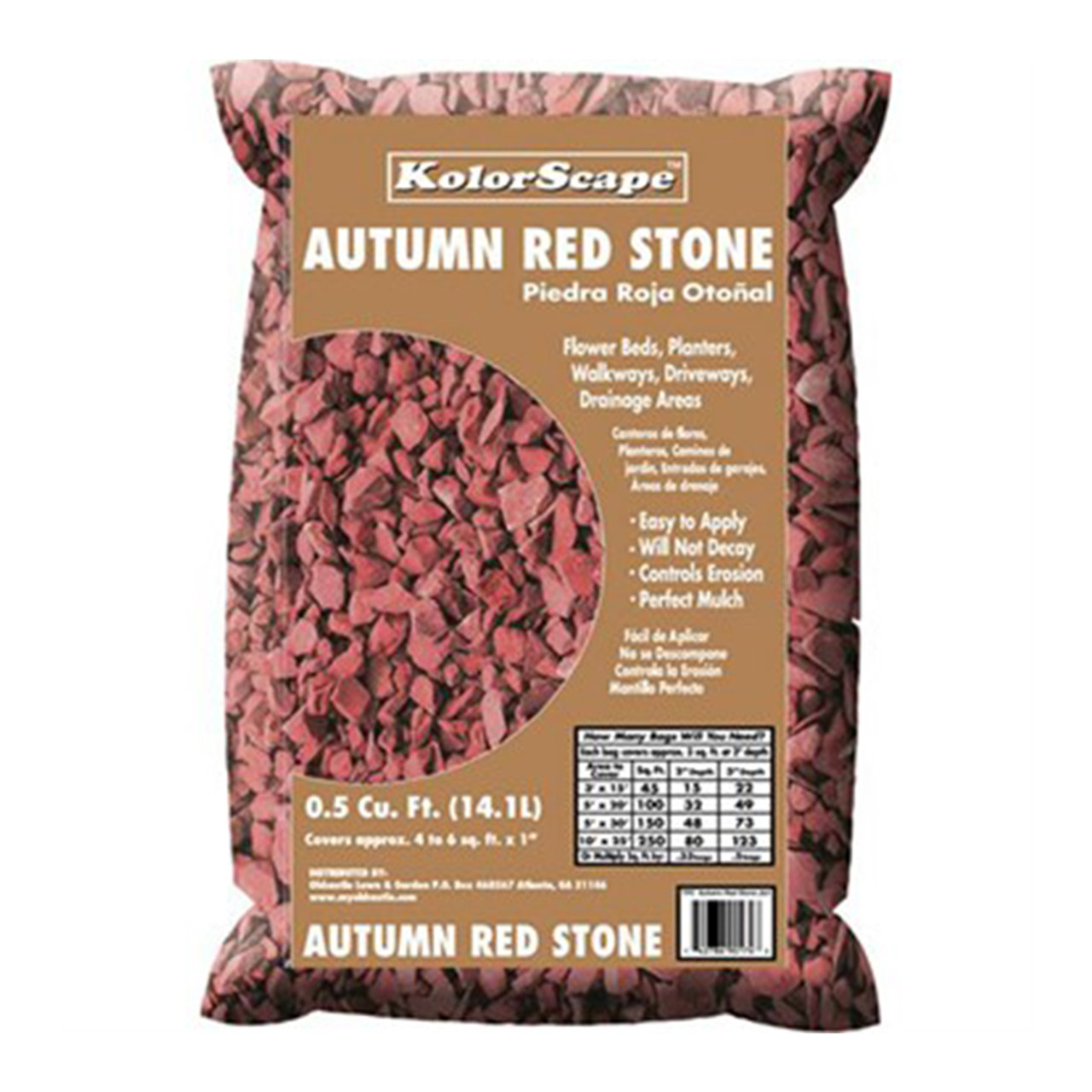 Oldcastle Kolorscape Autumn Red 3 4 Garden Stone 0 5 Cu Ft Oldcastle Kolorscape Autumn Red 3 4 Garden Stone 0 5 Cu Ft