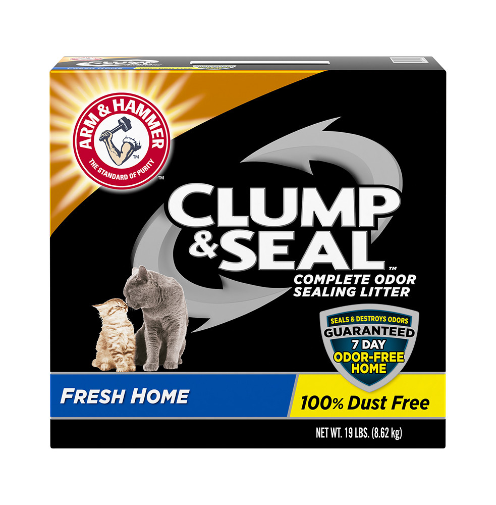 Arm & Hammer Clump & Seal Fresh Home Scent Cat Litter, 19 lb