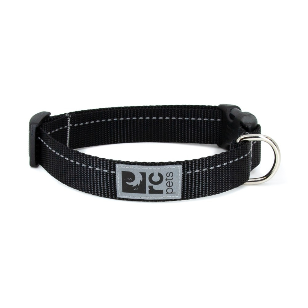 RC Pet Clip Dog Collar Large, Black