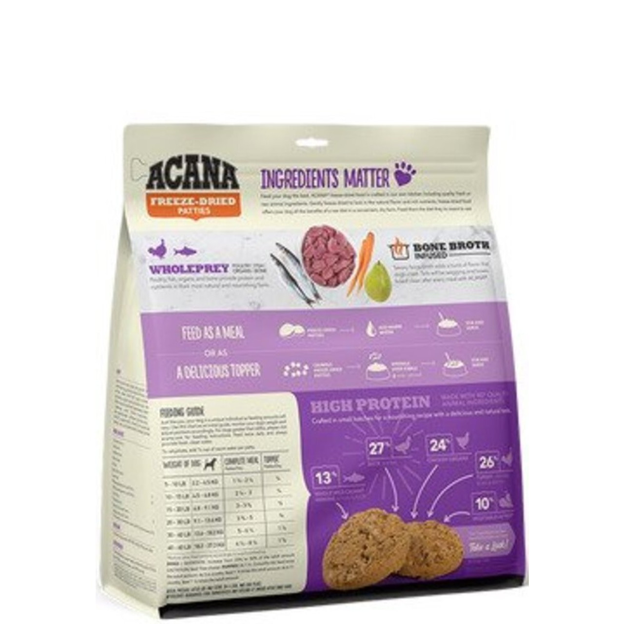 Acana freeze dried clearance