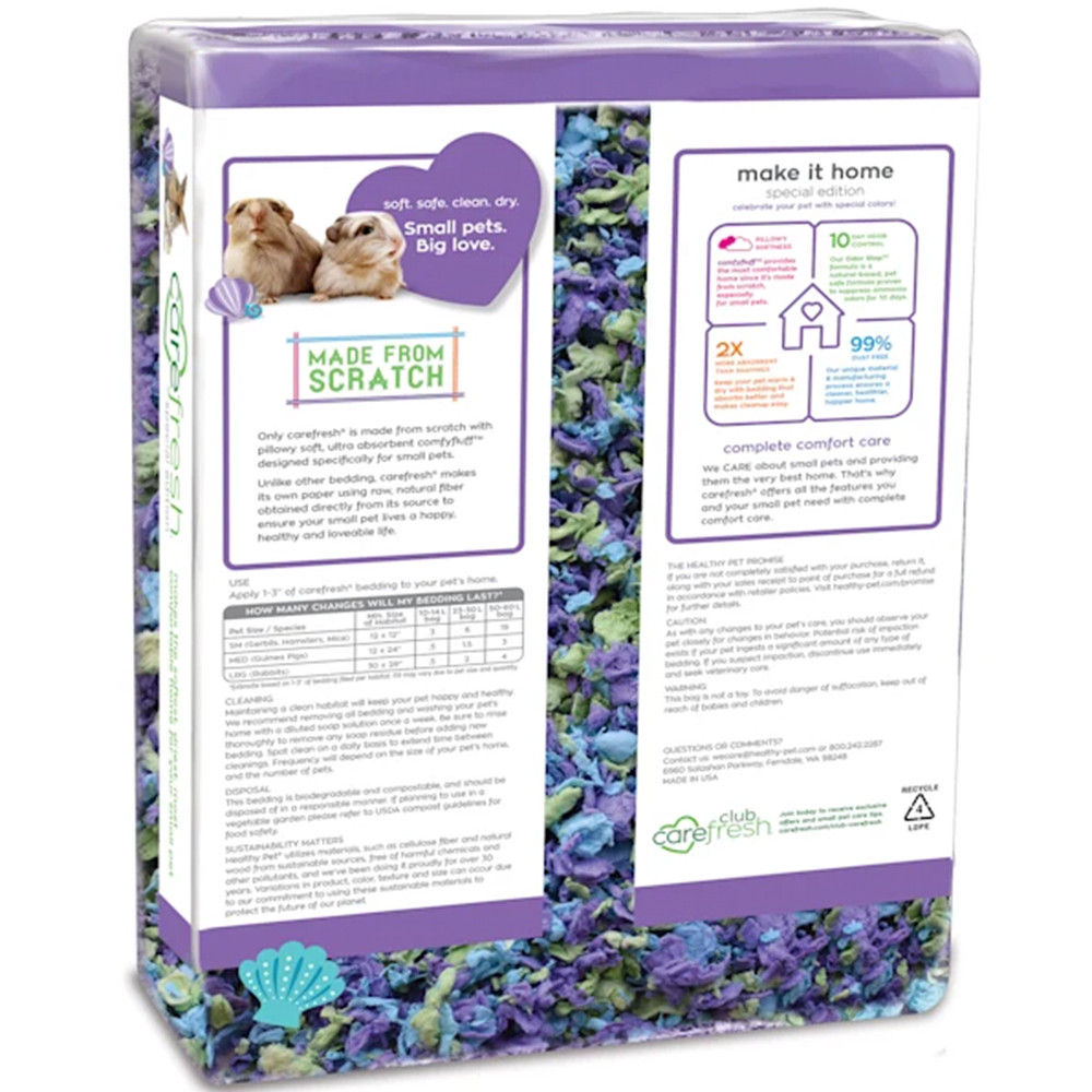Carefresh Sea Glass Small Animal Bedding, 50 L