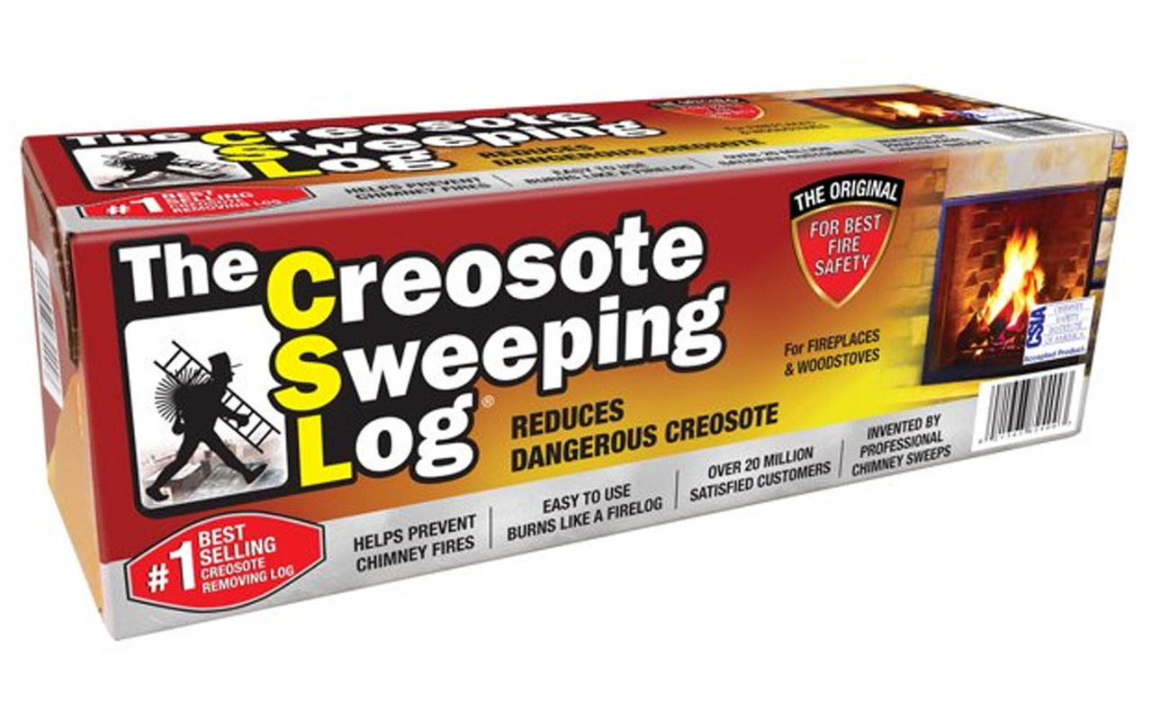 Creosote Sweeping Log for Fireplaces and Woodstoves Smithland