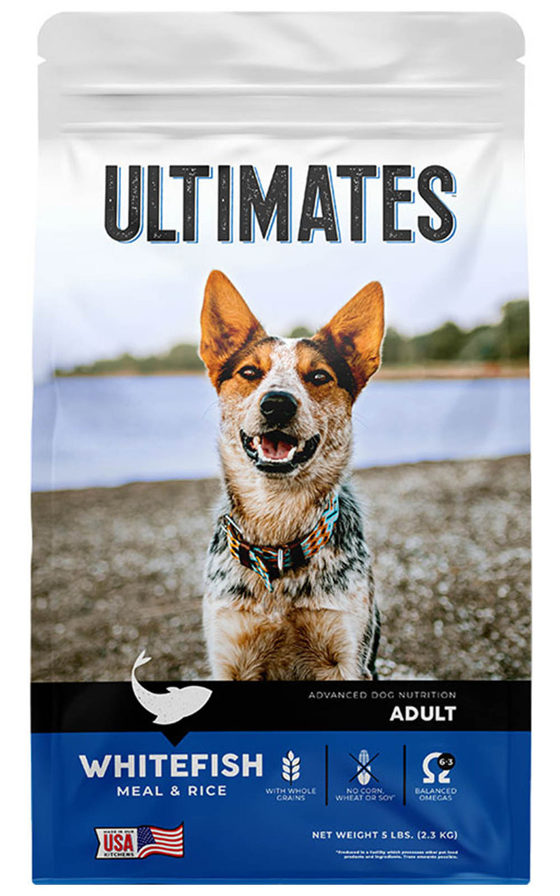 Ultimates Whitefish Meal & Rice Adult Dry Dog Food, 5 lb