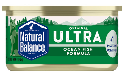 Natural Balance Ultra Ocean Fish Formula Canned Cat Food, 3 oz