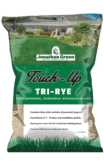 Jonathan Green Touch-Up TRI-RYE Perennial Ryegrass  Grass Seed, 3 lb