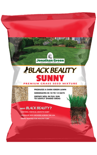Jonathan Green Black Beauty Sunny Grass Seed Mixture, 25 lb