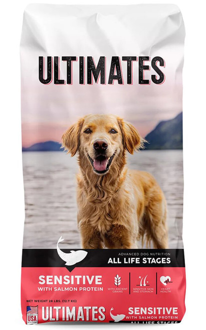 Ultimates Sensitive with Salmon Protein Dry Dog Food, 28 lb