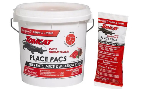 Tomcat Bromethalin Place Pacs Pail, 22 Count