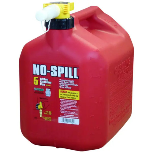 No-Spill Gasoline Can, 5 gal