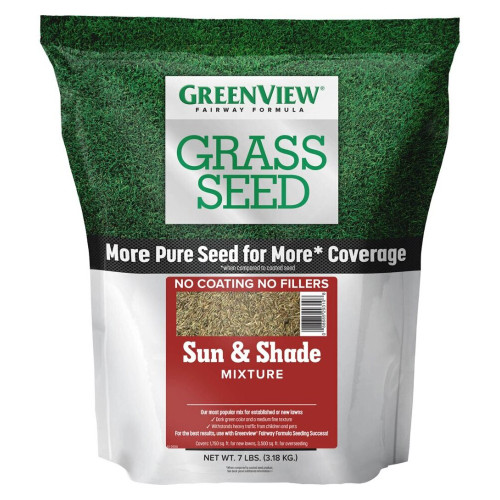 GreenView Fairway Formula Sun & Shade Grass Seed Mixture, 7 lb