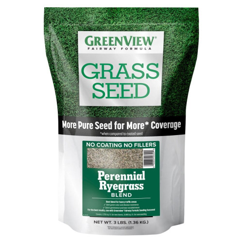 GreenView Fairway Formula Perennial Ryegrass Seed Blend, 3 lb