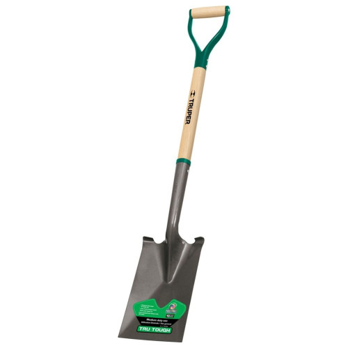 Truper Tru Tough Garden Spade with D-Handle