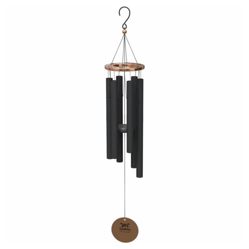 Panacea Modern Farm Wind Chime with Copper Accents, 36"