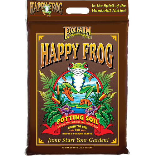 FoxFarm Happy Frog Potting Soil, 12 qt