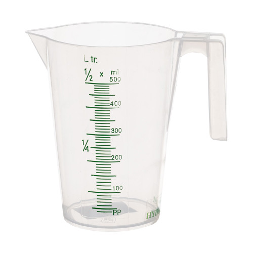 Hydrofarm Measuring Cup, 500 ml