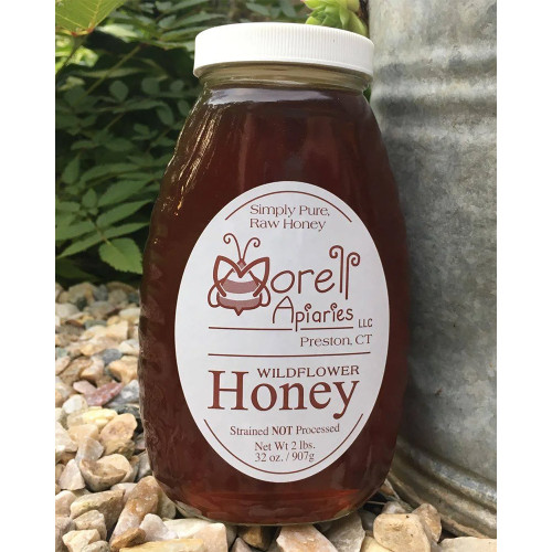 Morell Apiaries Pure Raw Honey, 32 oz