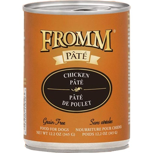 Fromm Gold Chicken Pate Canned Dog Food, 12 oz