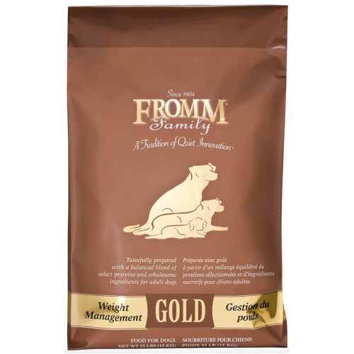 Fromm Gold Weight Management Dog Food, 15 lb