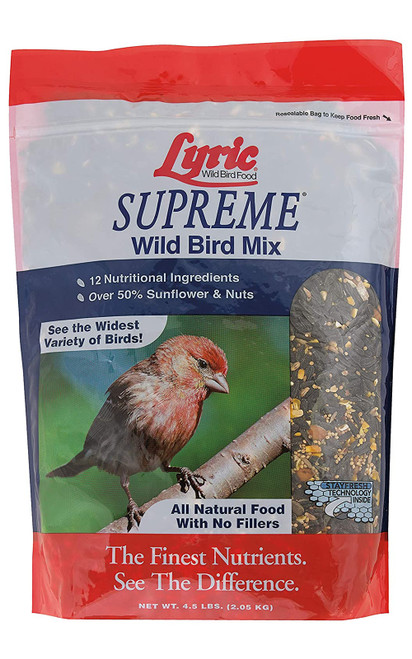 Lyric Supreme Wild Bird Food, 4.5 lb