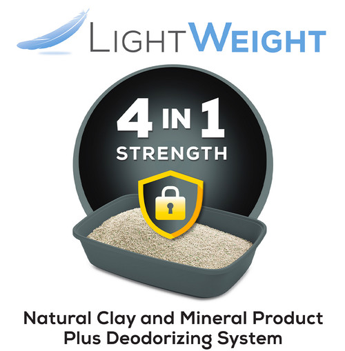 Tidy Cats 4in1 Strength Scented Lightweight Clumping Clay Cat Litter