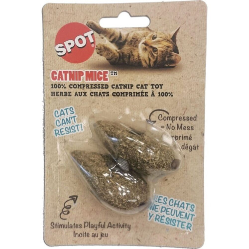 Spot Catnip Mice, 2 Pack