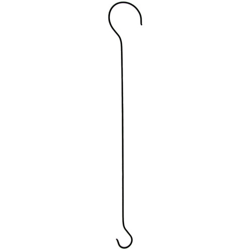 Wrought Iron Tree Extension Hook, 48"