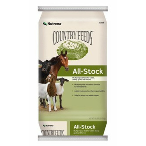 Nutrena Country Feeds All Stock 16% Pelleted Feed, 50 lb