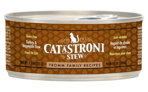 Fromm Cat-A-Stroni Turkey & Vegetable Stew Cat Food, 5.5 oz