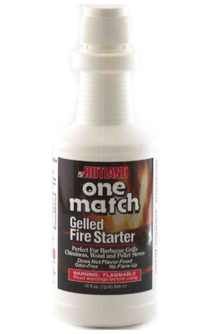 Rutland One Match Gelled Fire Starter, 16 oz