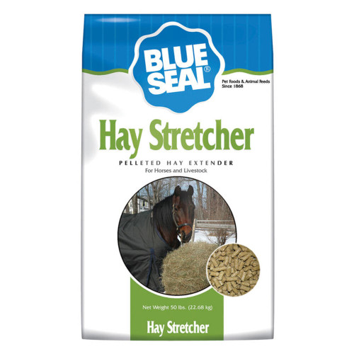 Blue Seal Hay Stretcher Pelleted Horse Hay Extender, 50 lb