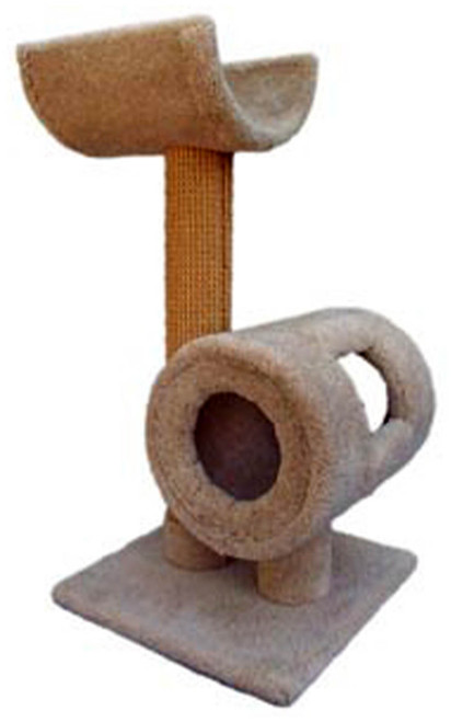 Wade's Cat Trees Tunnel and Perch  Combo