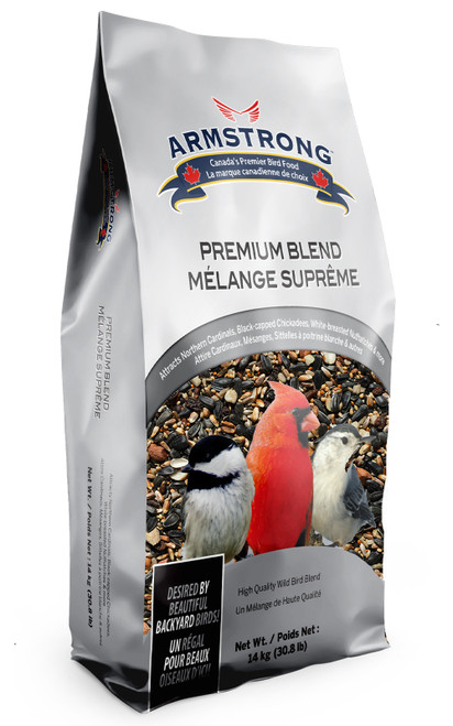 Armstrong Premium Blend Wild Bird Seed, 30.8 lb