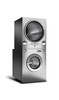 SST030NVCAXS3YE000 Speed Queen Commercial Multi-Housing Stacked Washer-Extractor/Tumble Dryers With Quantum Touch Controls