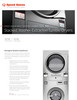Speed Queen Commercial Multi-Housing Stacked Washer-Extractor/Tumble Dryers With Quantum Touch Controls