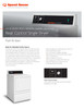 Speed Queen Commercial Multi Housing Single Load Dryer With Push-To-Start Rear Control
