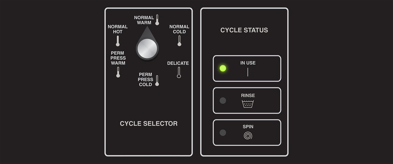 Speed Queen Commercial Multi Housing Top Load Washer With Push-To-Start Control
