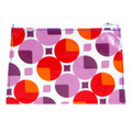 Zippered Laminated Pouch - Courtyard