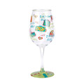 Acrylic Wine Drinkware Set - Birthday Girl, Too