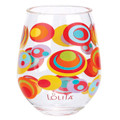 Stemless Acrylic Wine Drinkware Set - Fish Eyes