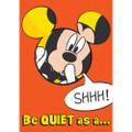 Mickey® Quiet as a Mouse Poster 13" x 19"